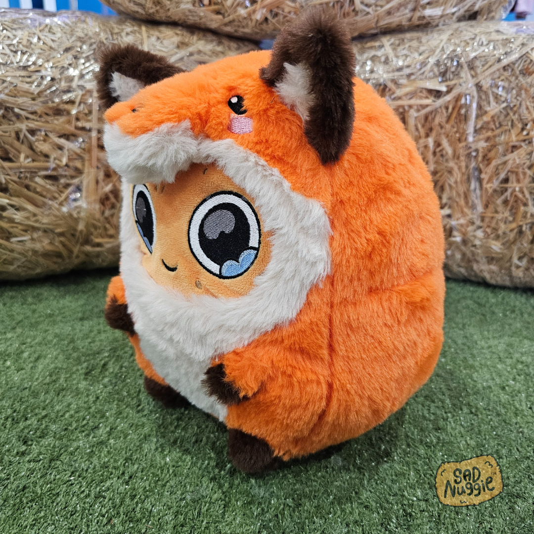 Fox Sad Nuggie Plush