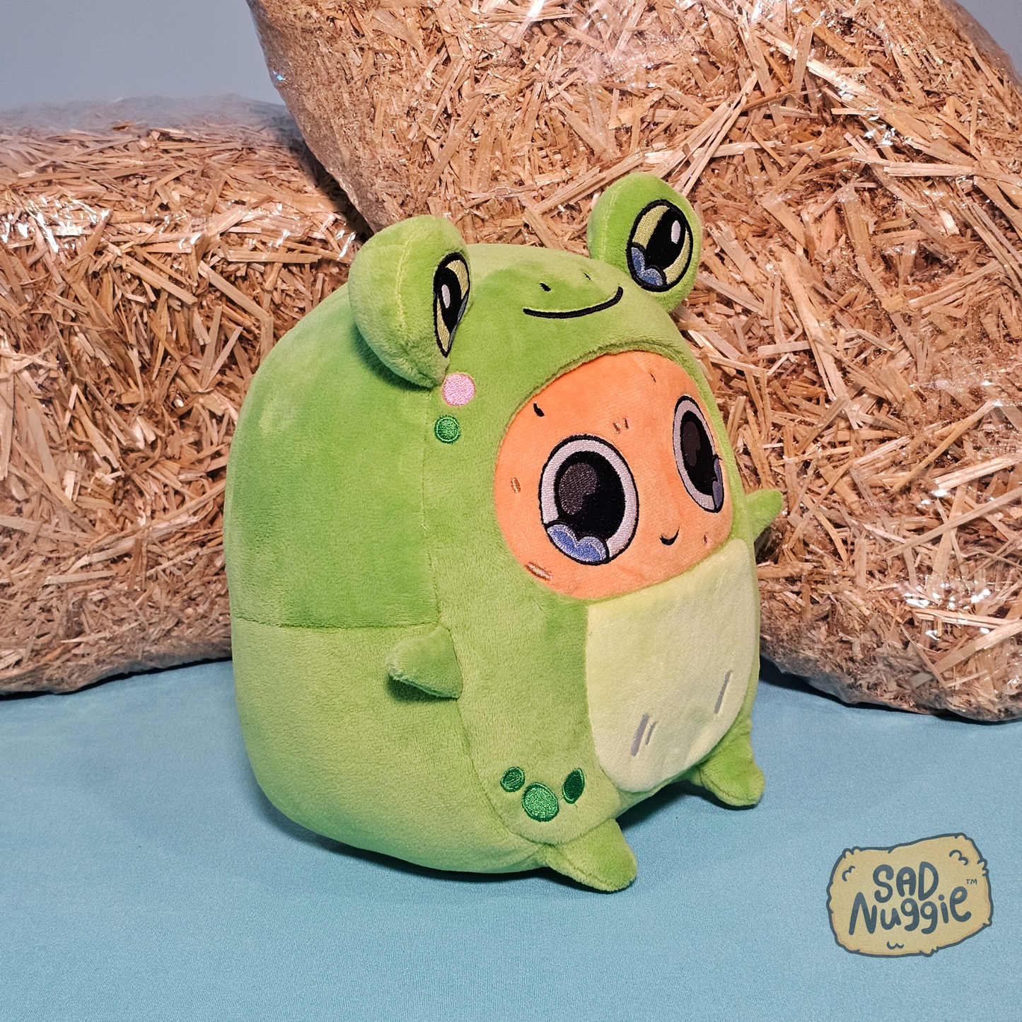 Frog Nuggie Plush