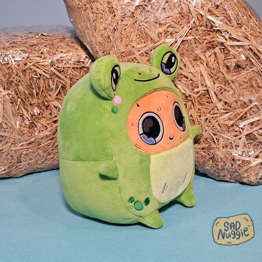 Frog Nuggie Plush
