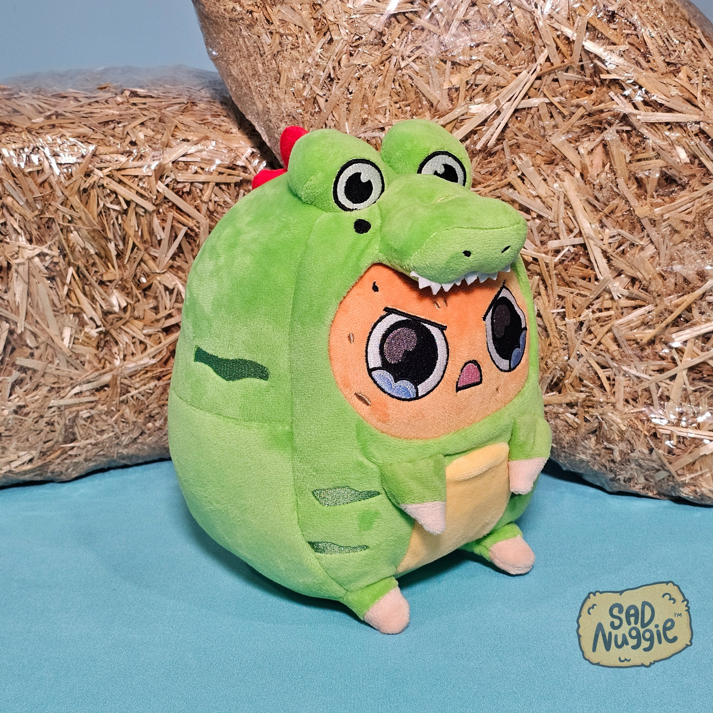 Dino 2.0 Sad Nuggie Plush