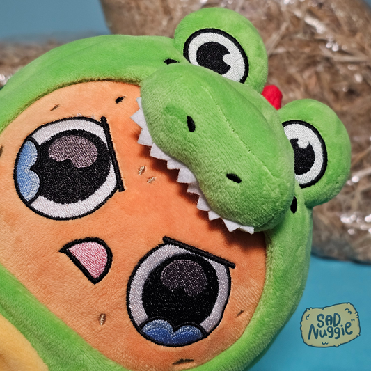 Dino 2.0 Sad Nuggie Plush