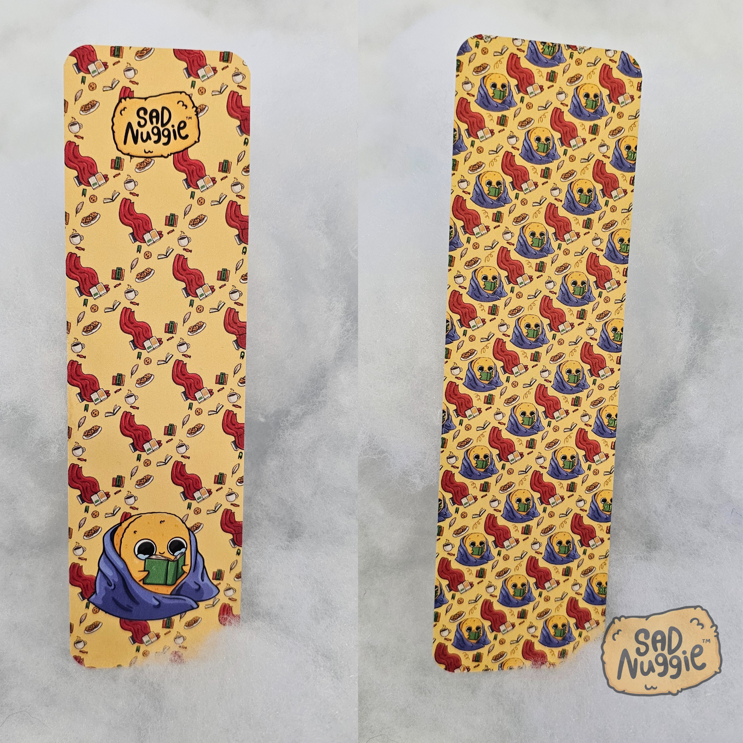 Sad Nuggie Reading Bookmark