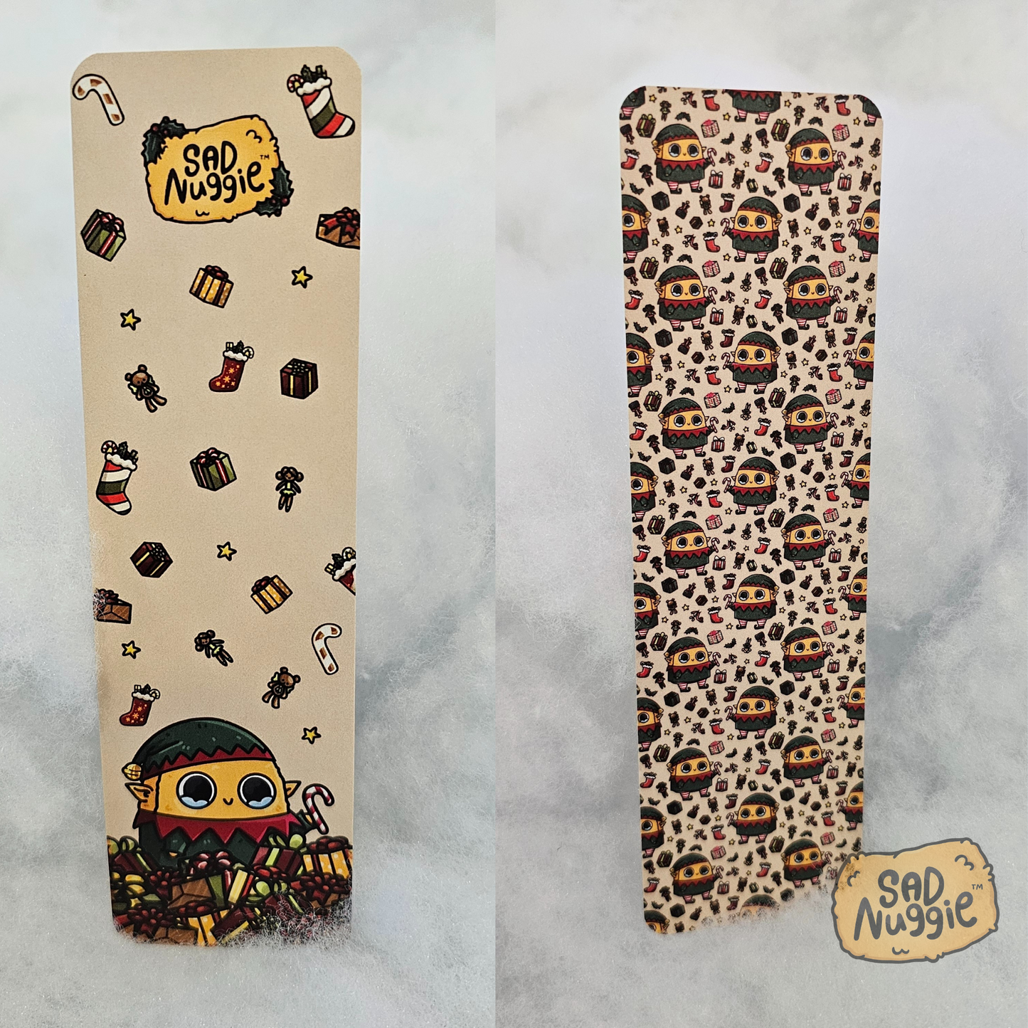 Sad Nuggie Elf Bookmark