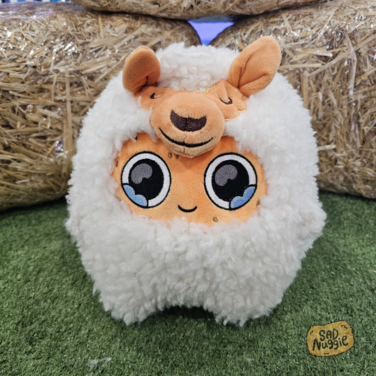 Llama Sad Nuggie Plush