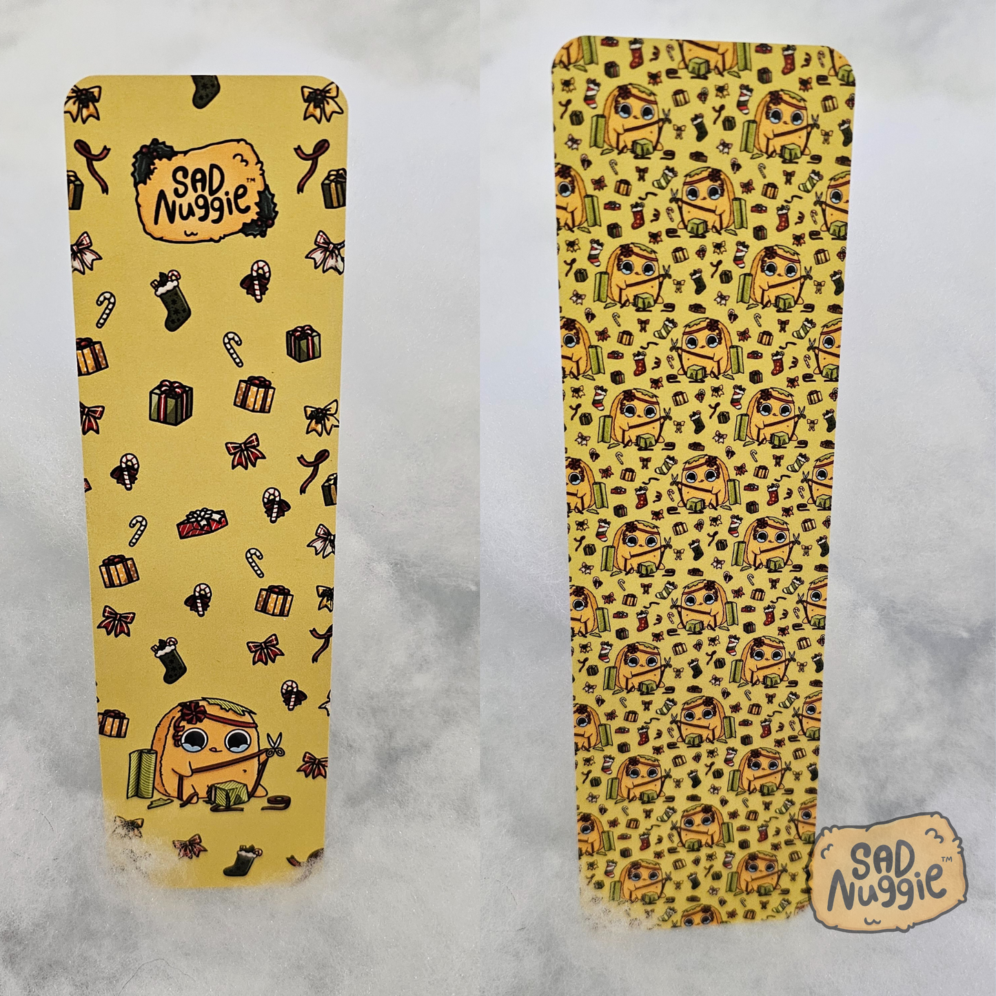 Sad Nuggie Wrapping Paper Bookmark