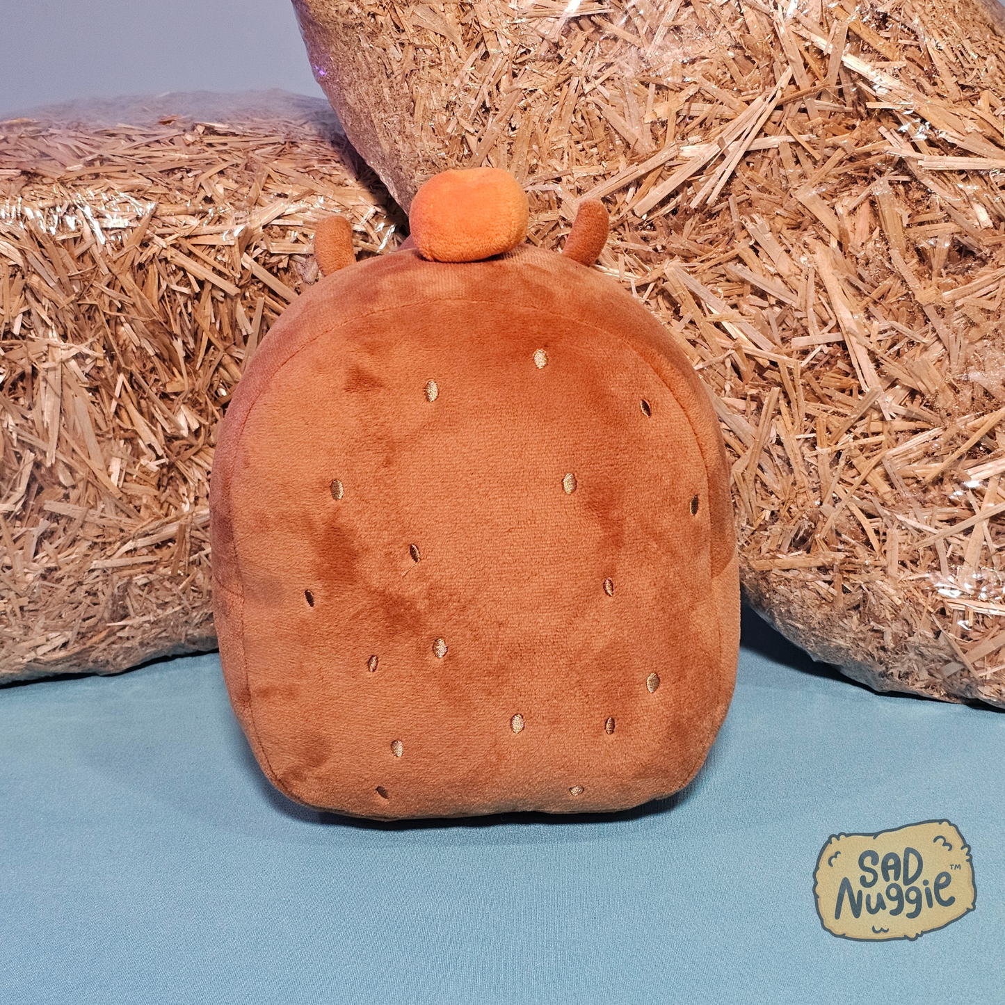 Capybara Sad Nuggie Plush