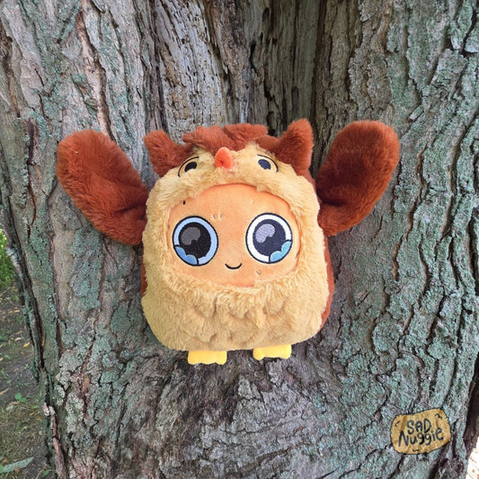Owl Sad Nuggie Plush