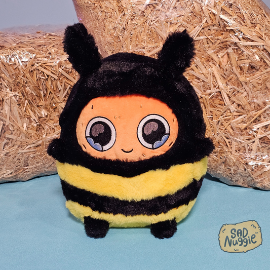 Bee Sad Nuggie Plush