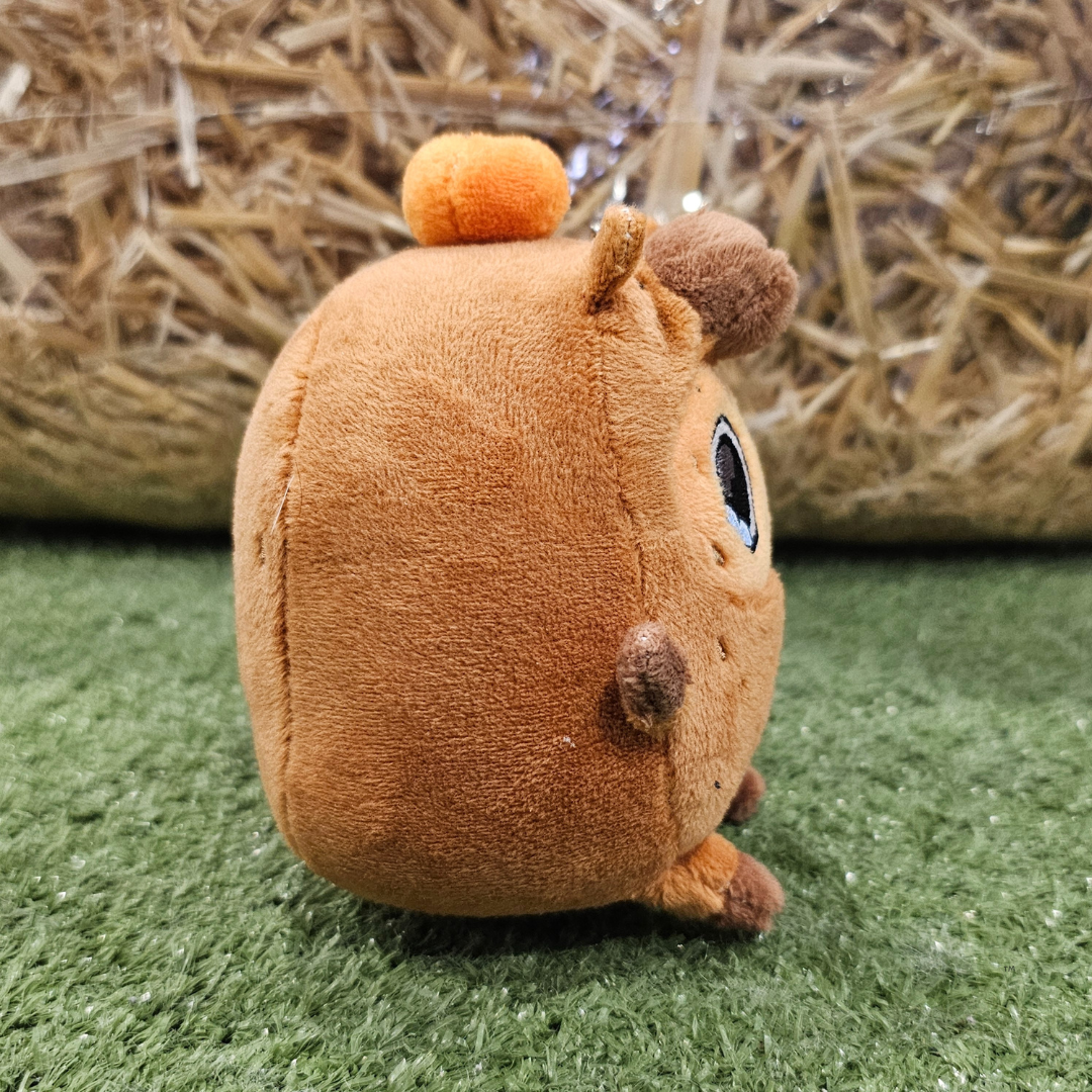 Capybara Mini Sad Nuggie Keychain