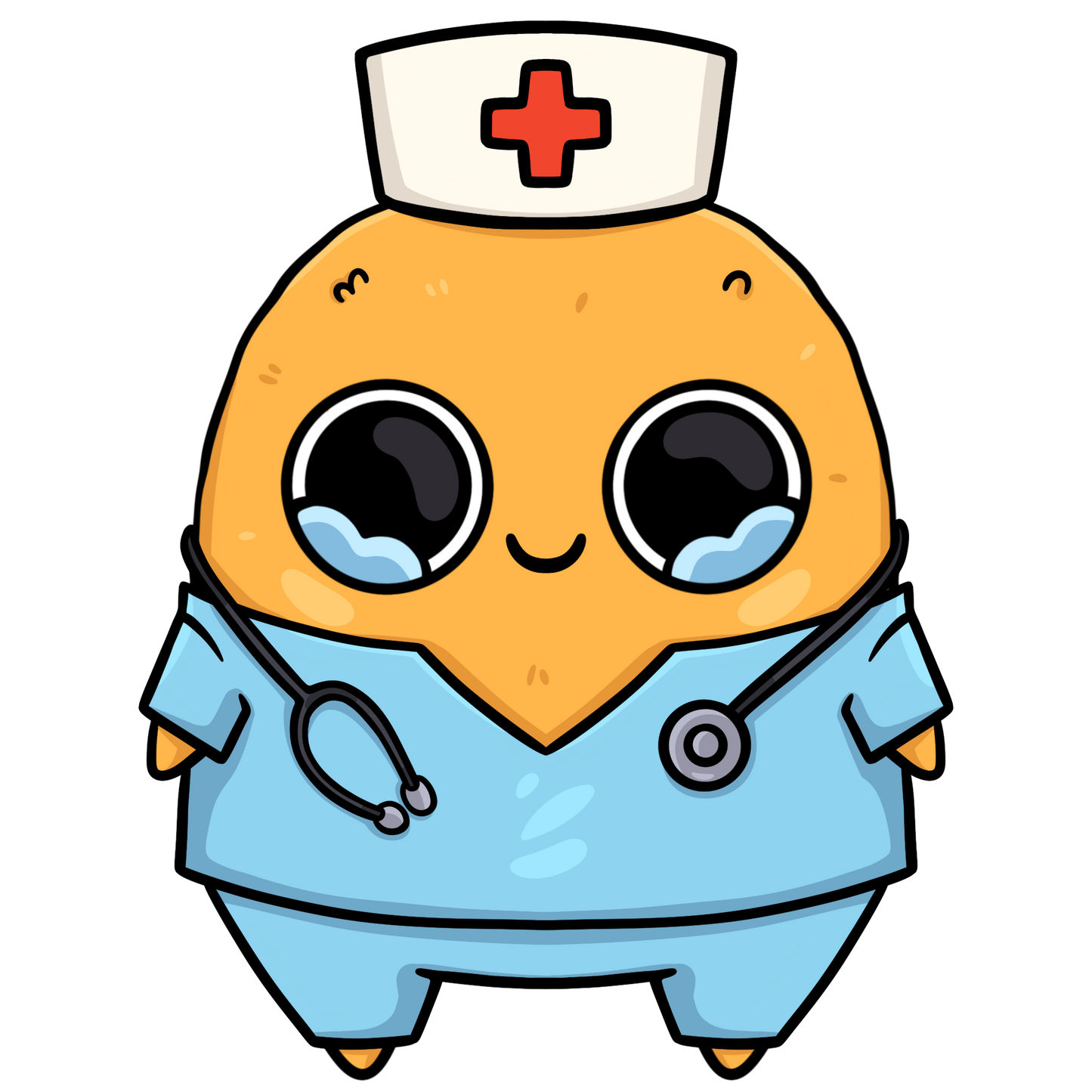 Sad Nuggie Nurse Magnet