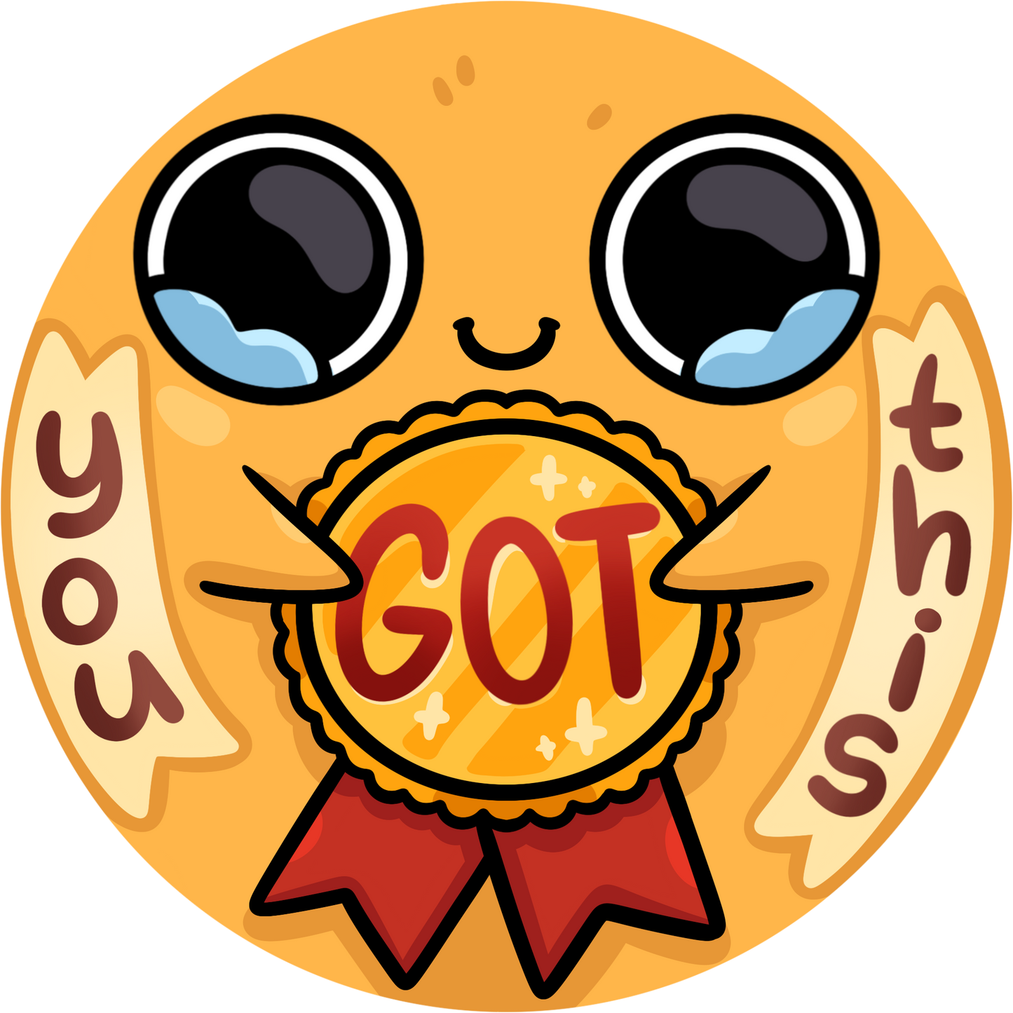 Sad Nuggie You Got This Magnet