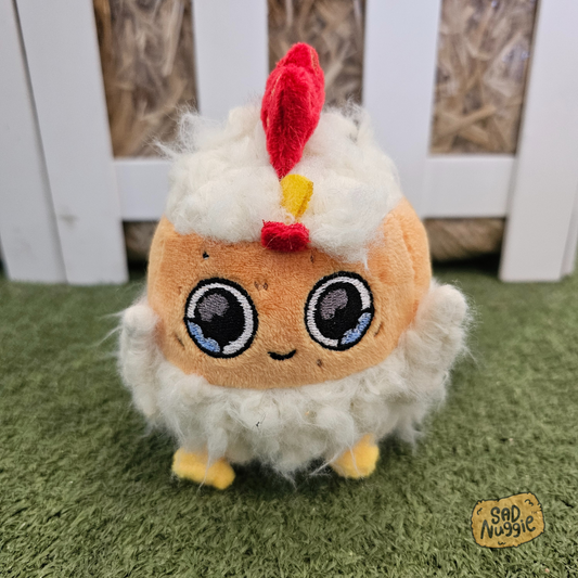 Chicken Mini Sad Nuggie Keychain