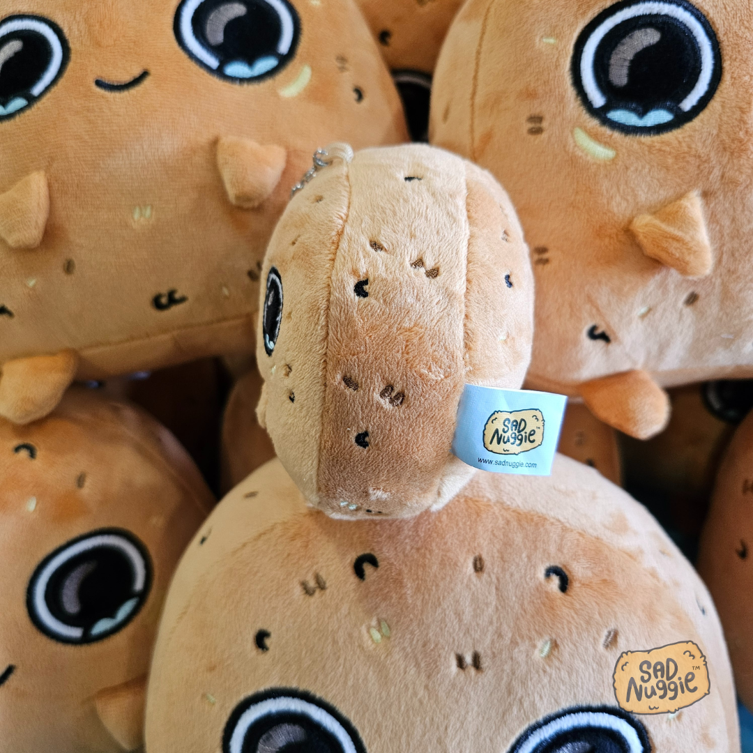 Original Mini Sad Nuggie Keychain