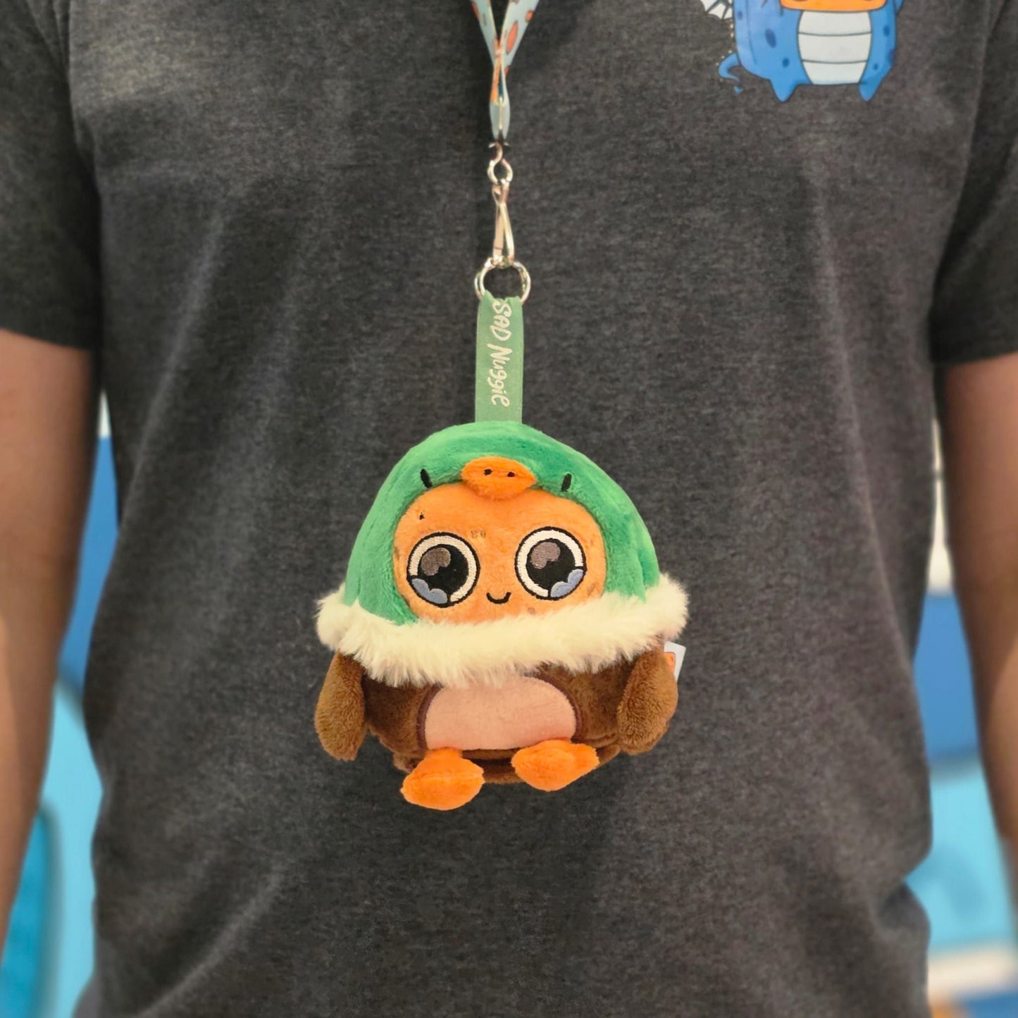 Sad Nuggie Mallard Duck Shoulder Pal