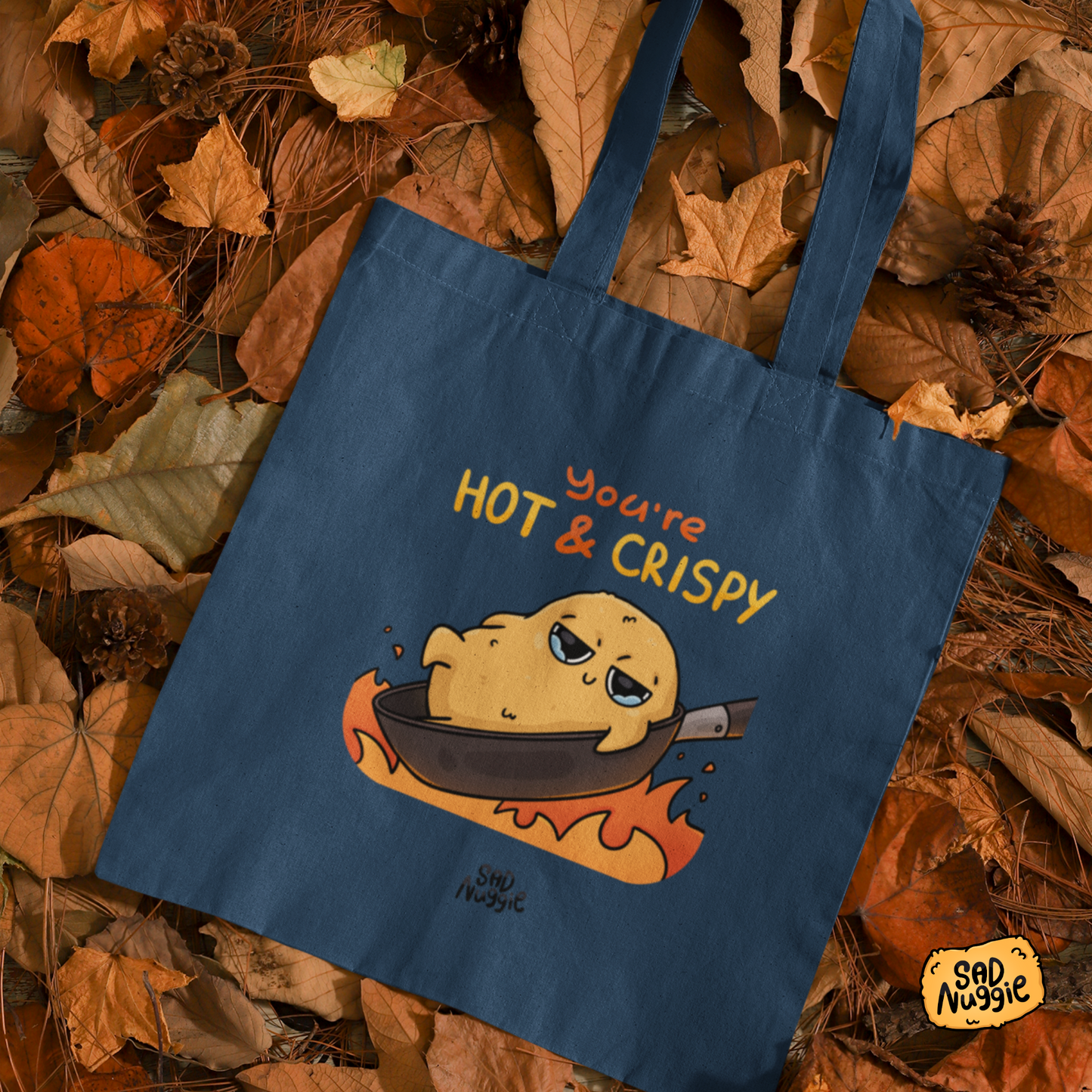 Sad Nuggie Custom Tote
