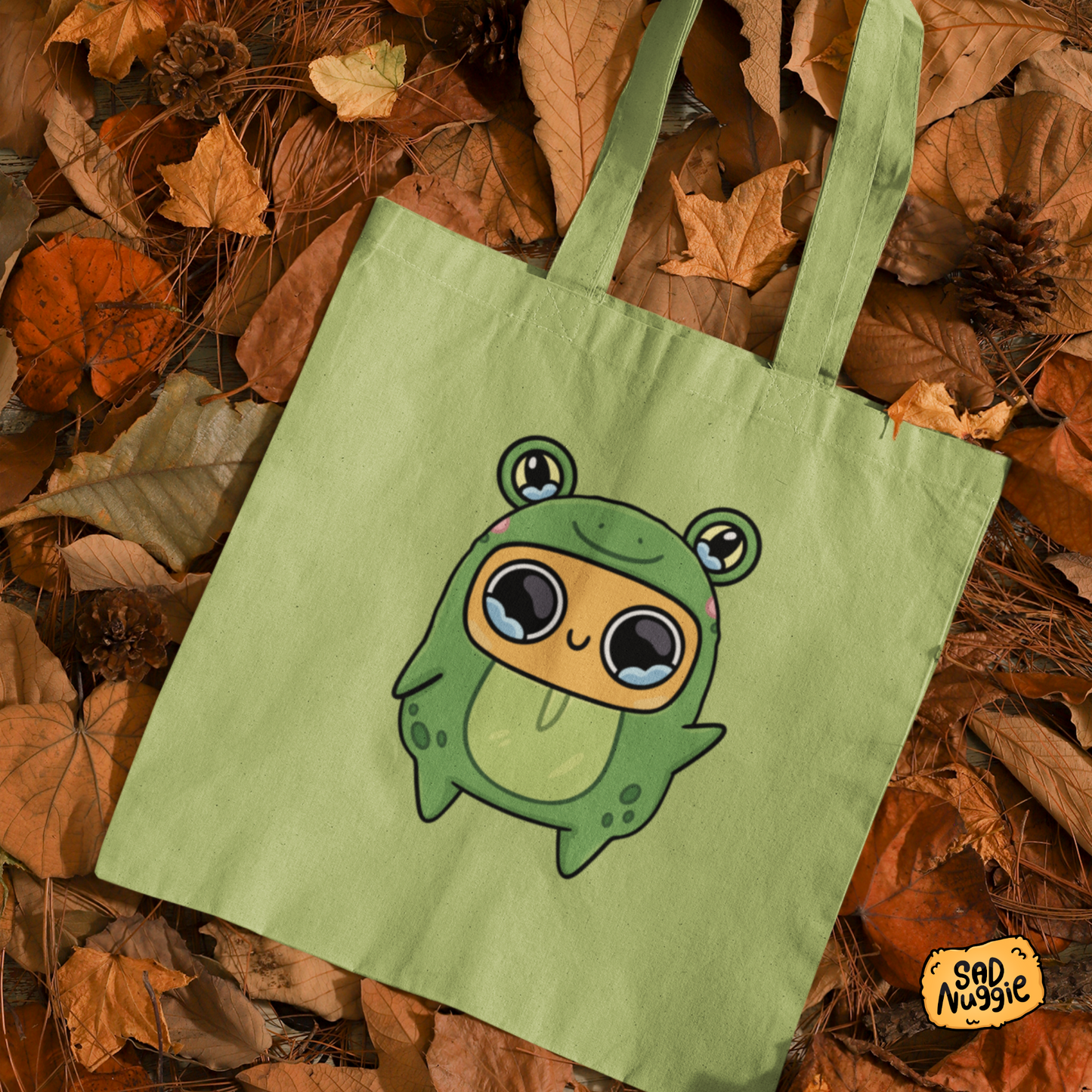Sad Nuggie Custom Tote