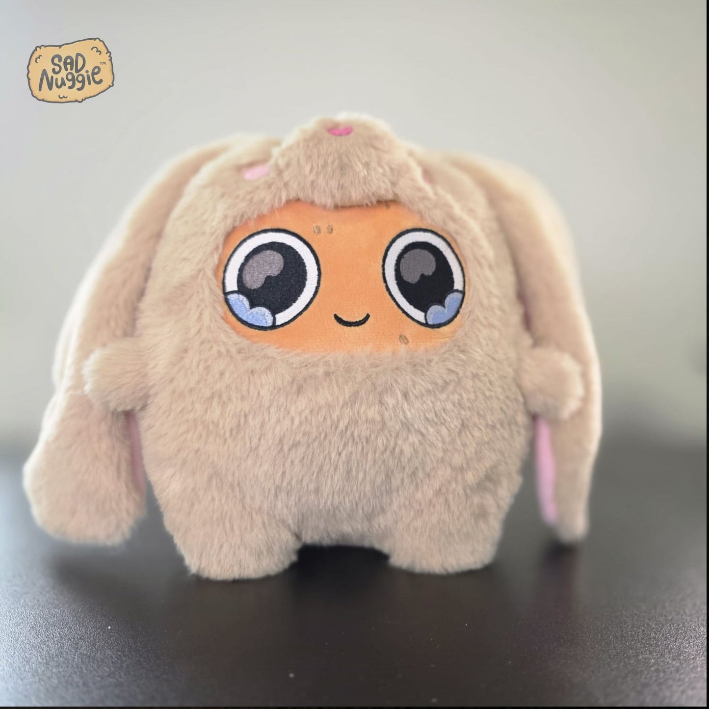 Cinnamon Bunny Sad Nuggie Limited Edition Plush