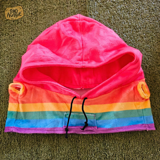 Pride Rainbow Hoodie 2025 Edition - DRESS UP NUGGIE ONLY