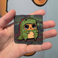 Sad Nuggie Angry Dino Enamel Pin