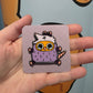 Sad Nuggie Opossum Enamel Pin