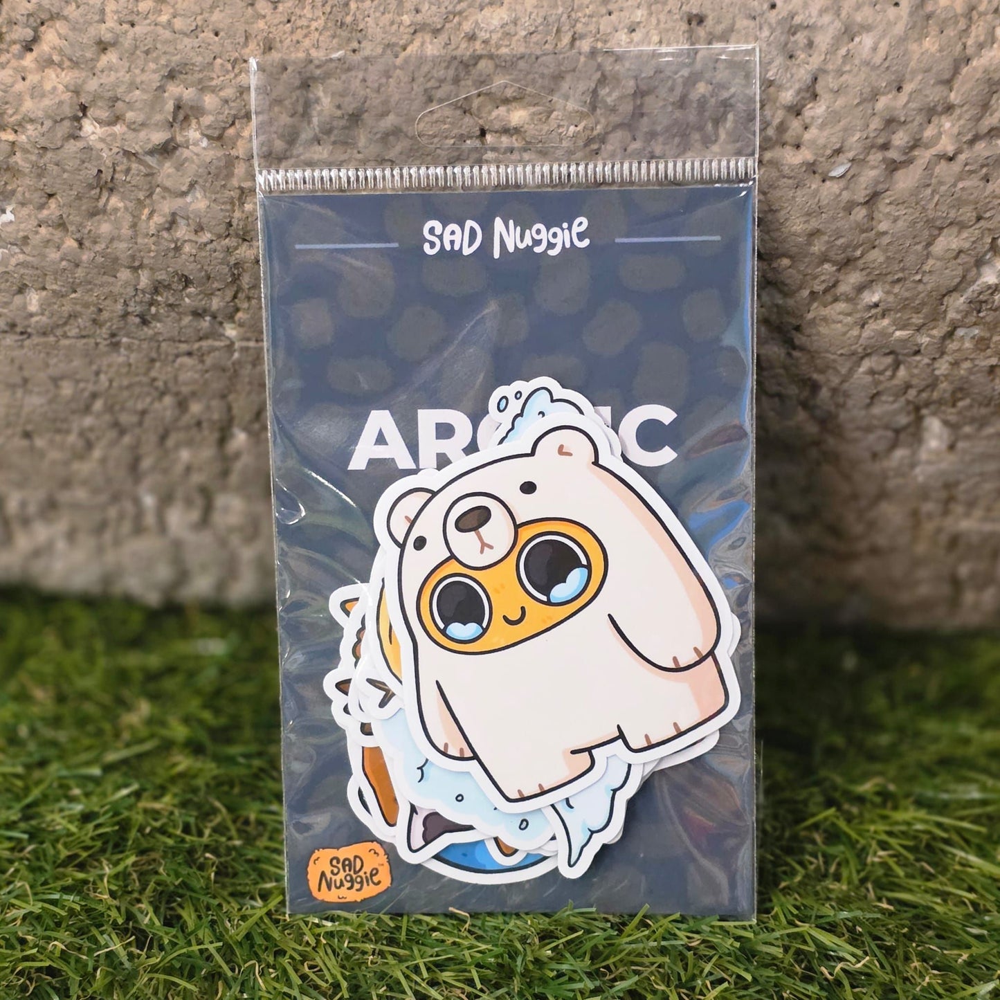 Sad Nuggie Arctic Sticker Pack