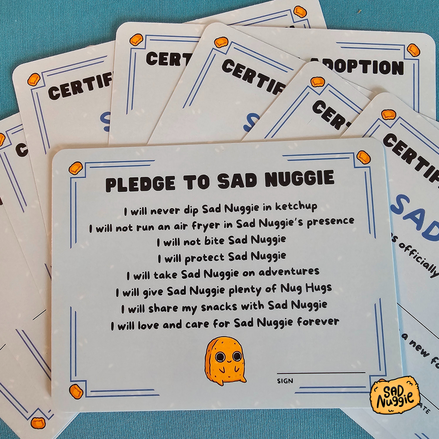 Sad Nuggie Plush
