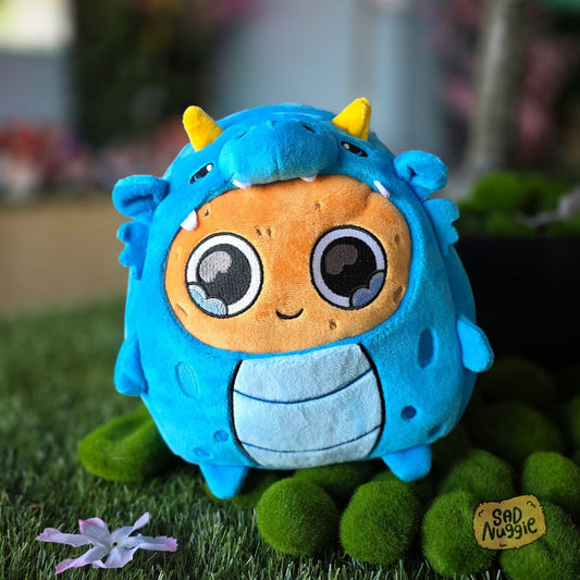 Limited Edition Dragon Sad Nuggie Plush