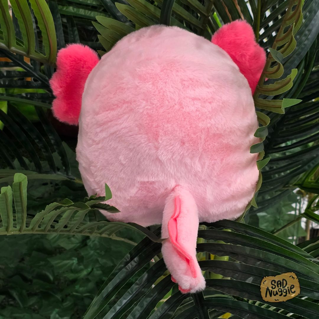 Axolotl Sad Nuggie Plush