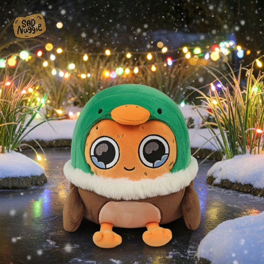 Mallard Duck Sad Nuggie Plush