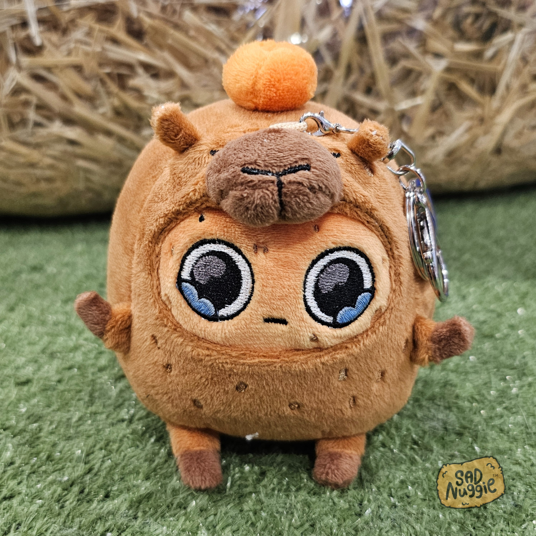 Capybara Mini Keychain Nuggie - Available Now!