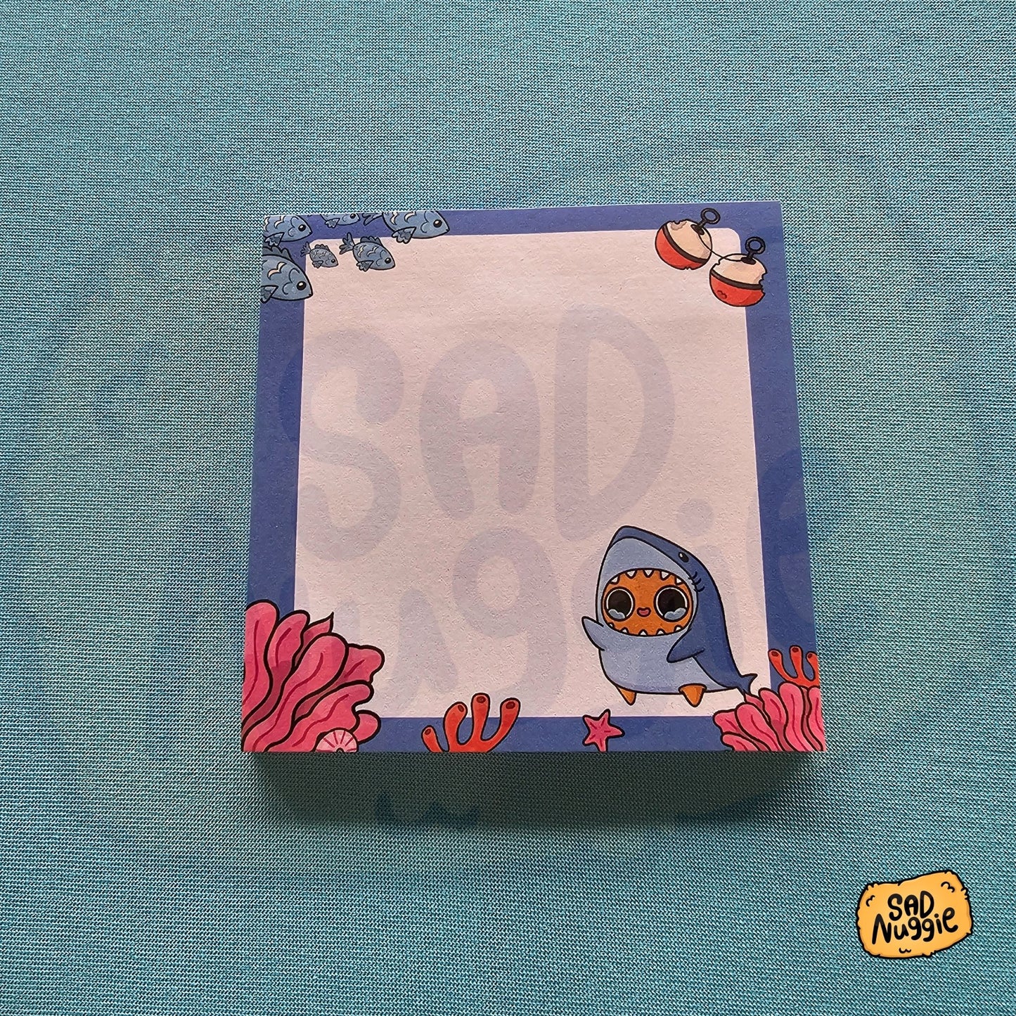 Sad Nuggie Sticky Notepads