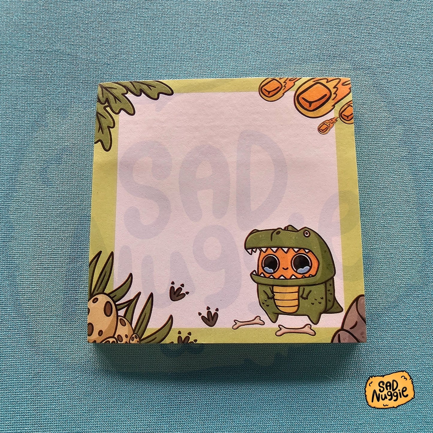 Sad Nuggie Sticky Notepads