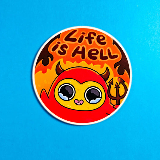 Life Is Hell Magnet