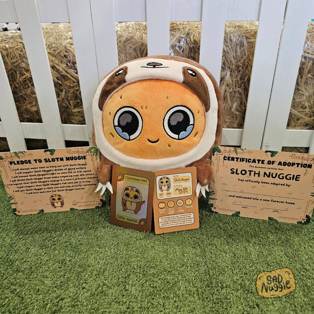 Sloth Nuggie - Available Now!