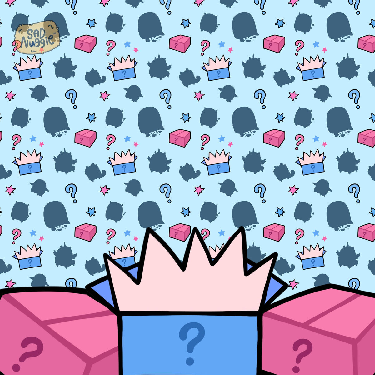 Mystery Sad Nuggie Plush