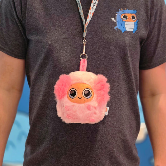Sad Nuggie Axolotl Shoulder Pal Plush