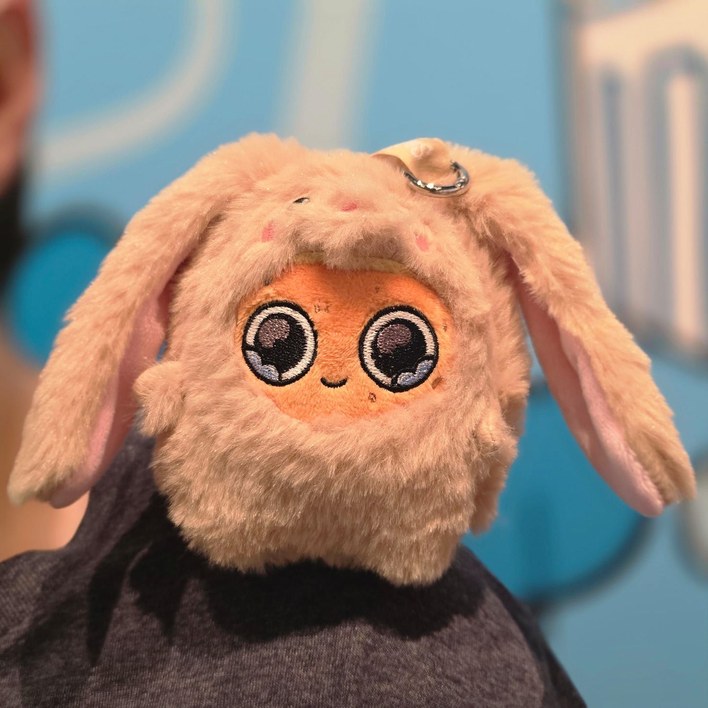 Sad Nuggie Bunny Shoulder Pal