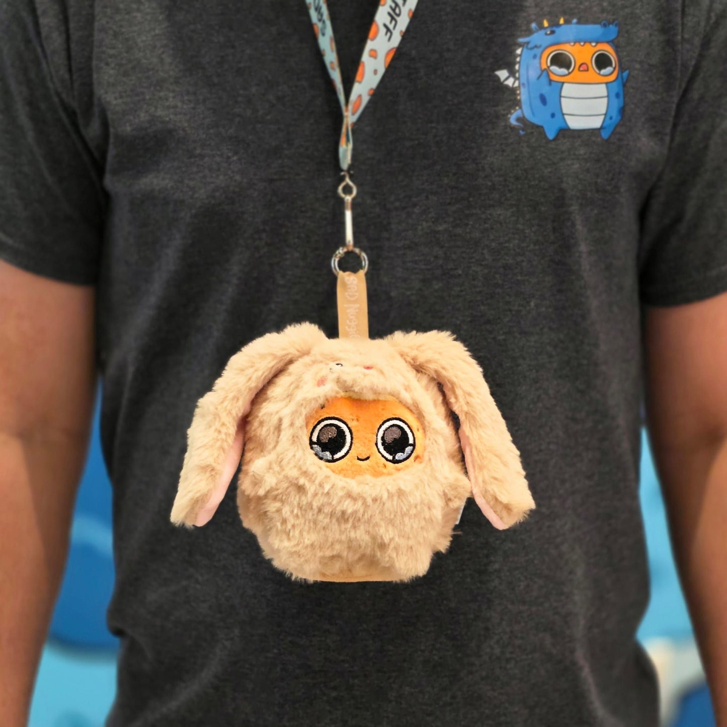 Sad Nuggie Bunny Shoulder Pal