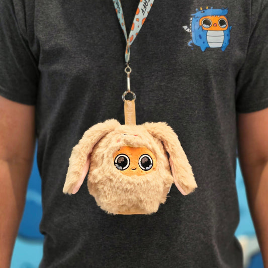 Sad Nuggie Bunny Shoulder Pal Plush