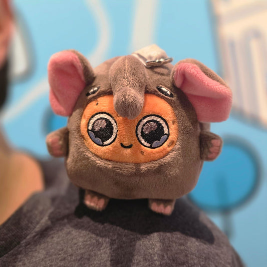Sad Nuggie Elephant Shoulder Pal Plush
