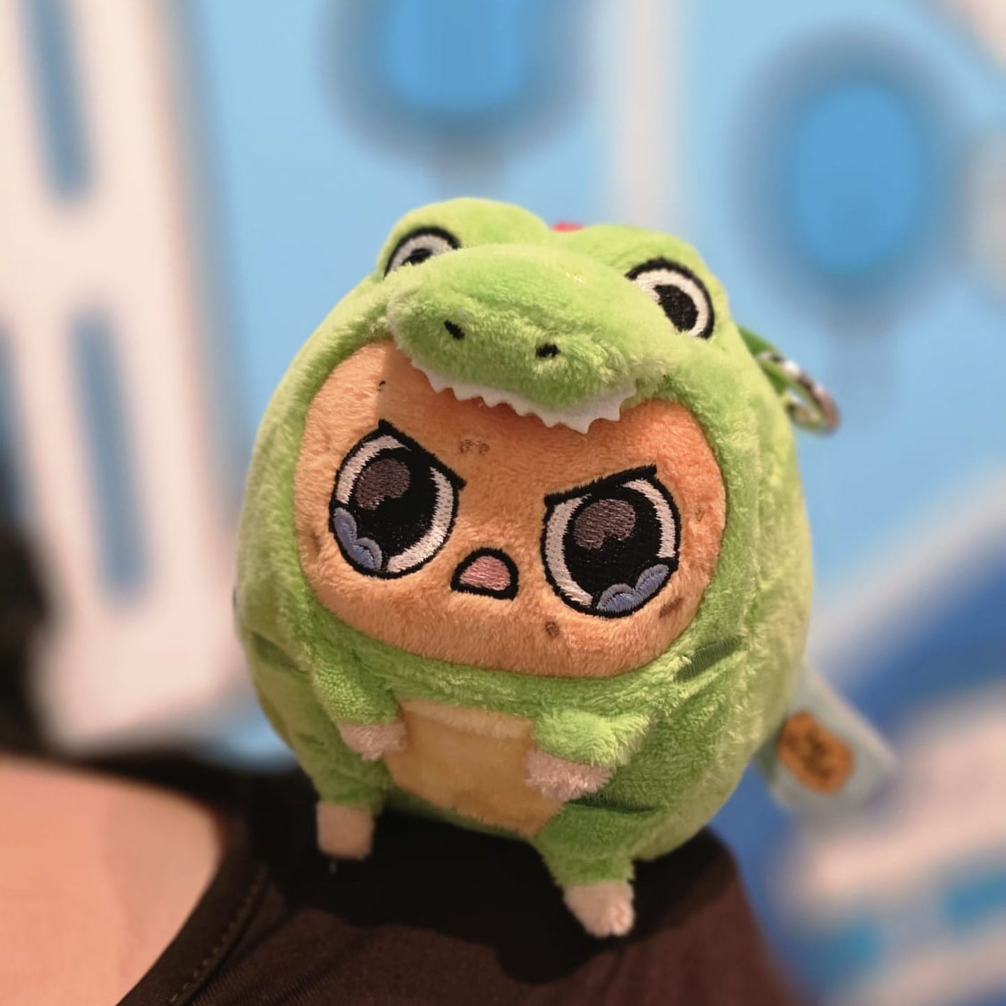 Sad Nuggie Dino Shoulder Pal