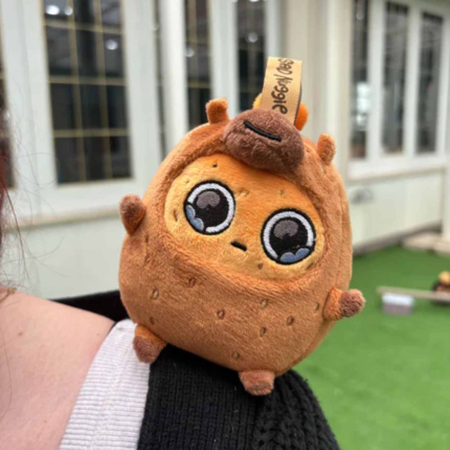 Sad Nuggie Capybara Shoulder Pal