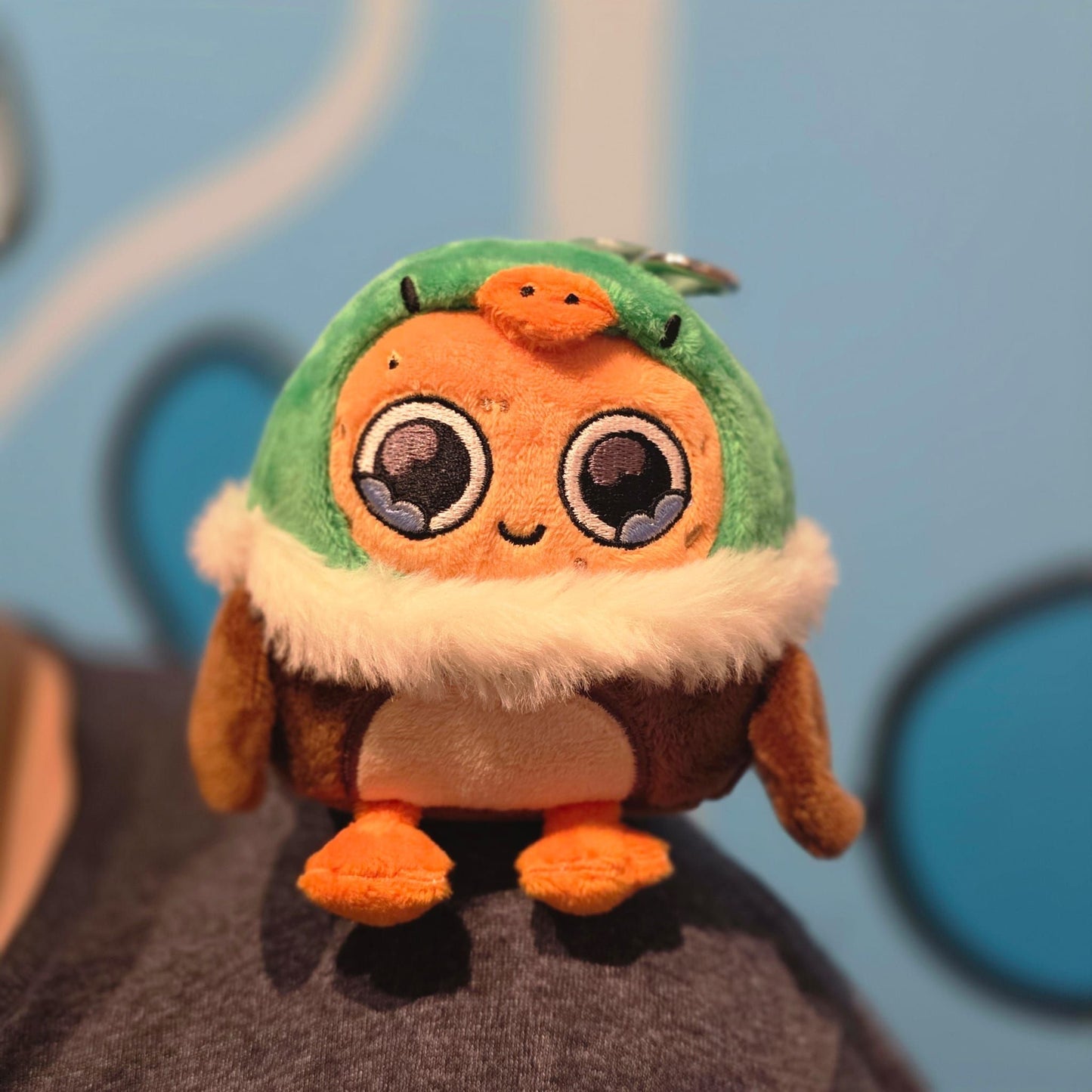 Sad Nuggie Mallard Duck Shoulder Pal