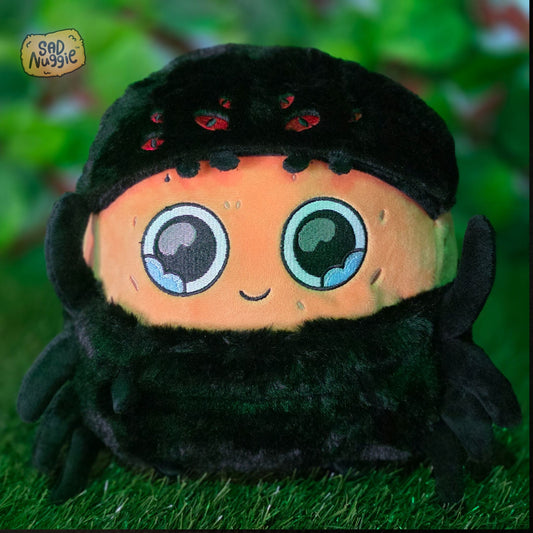 Spider Sad Nuggie Plush