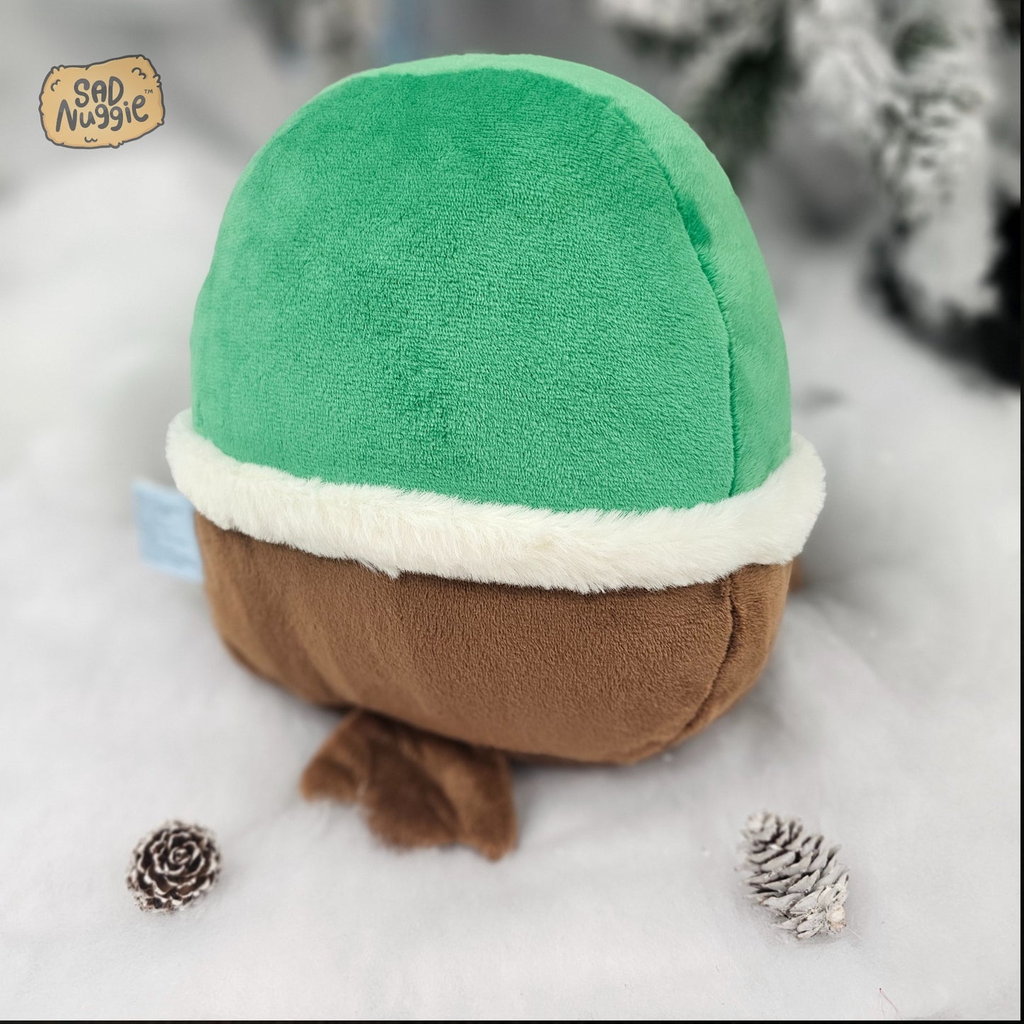 Mallard Duck Sad Nuggie Plush