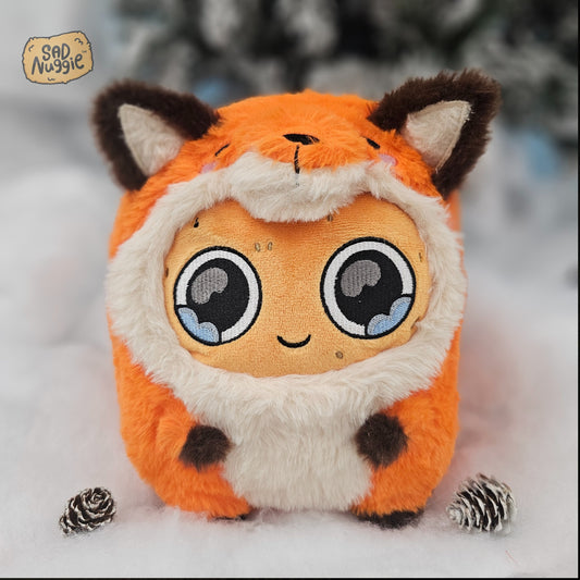Fox Sad Nuggie Plush