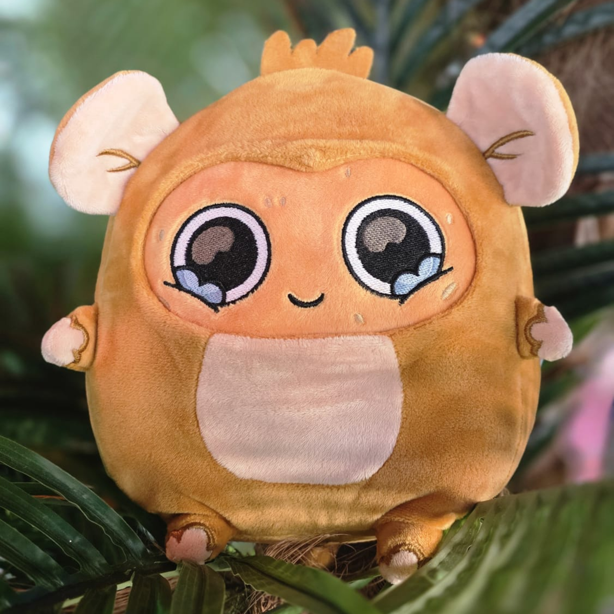 Monkey Sad Nuggie Plush