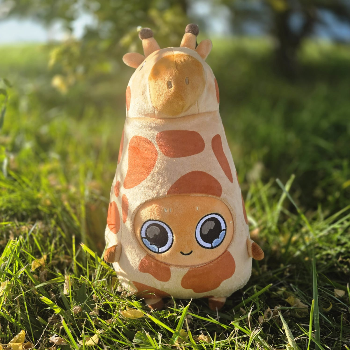 Giraffe Sad Nuggie Plush