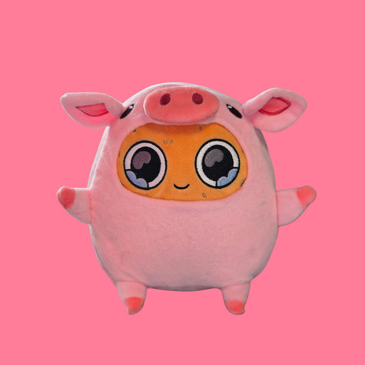 Pig Sad Nuggie Plush