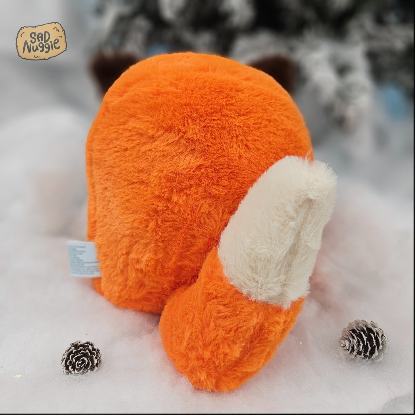 Fox Sad Nuggie Plush